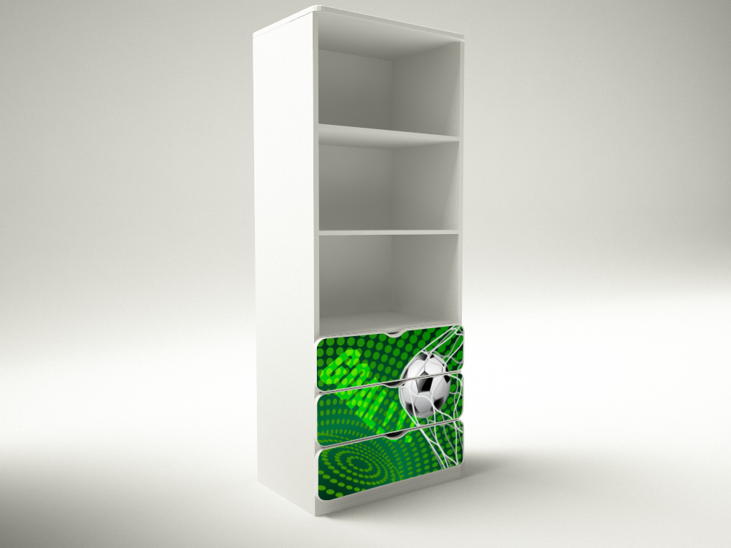 Becks knižnica XXL Futbal zelený